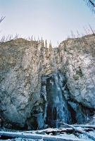 Fairy Falls in Yellowstone Park